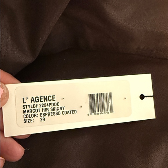 L'AGENCE Brown Ankle Jeans - Picture 9 of 9